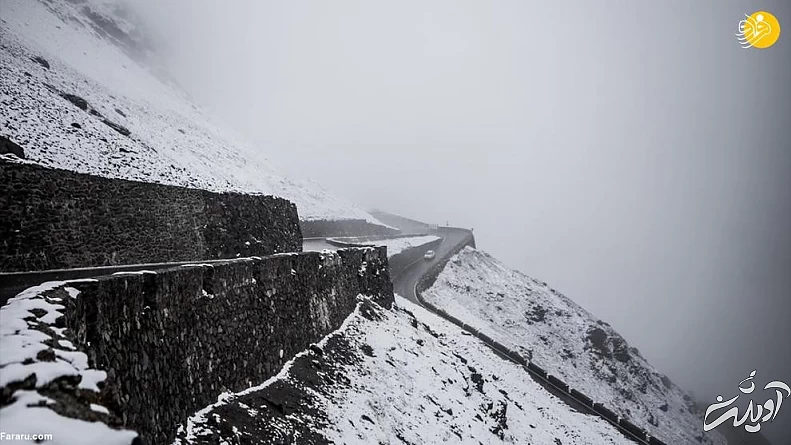 (تصاویر) خطرناک&zwnj;ترین جاده جهان در دامنه آلپ